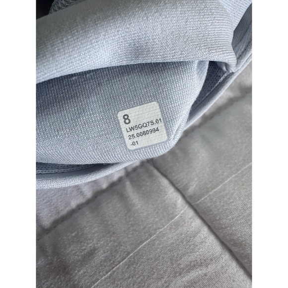 New Lululemon Wunder Under Size 8 Senseknit HR Tight 25" Starch Blue Compression - Picture 9 of 11